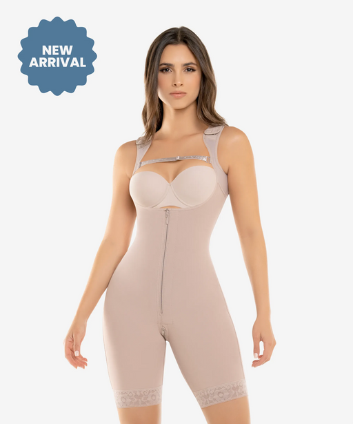 High compression bodysuit with zip crotch - Style 462 — CYSM Shapers